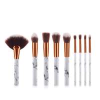 High End Two Sides Customized Custom Logo Makeup Cosmetic Brushes in Factory Price E