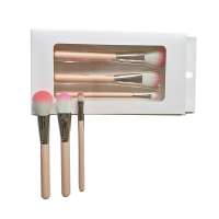 3PCS Professional Eyebrow Powder Make-up Brushes, Premium Synthetic Hair Cosmetic Brushes Powder Angled Eye Brow Brush Fashion Cosmetic Makeup Brush